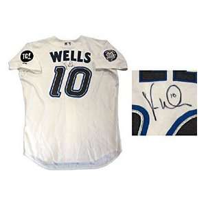 Vernon Wells Autographed / Signed Toronto Blue Jays Jersey