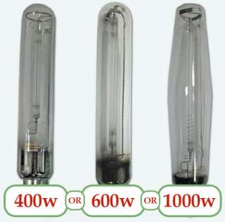 HPS Lamp Grow High Pressure Sodium 400 watt, 600 watt, 1000 watt 