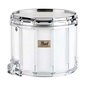  Pearl Competitor High Tension Marching Snare Drum, White 