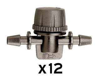 12] MICRO In Line 1/4 Barb Irrigation CONTROL VALVE  