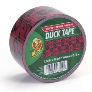 Duck Brand 280439 1.88 Inch by 10 Yards Red Dragon Printed Duct Tape 