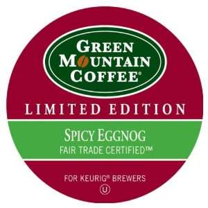  Green Mountain Coffee Roasters Spicy Eggnog Coffee,Regular 