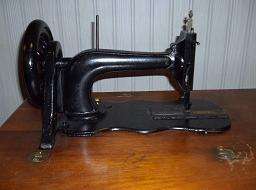 1873 Singer Treadle Base Sewing Machine w/accessories  Early Model 