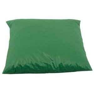 Childrens Factory CF600 019 27 SQUARE, 8 THICK, GREEN PILLOW  