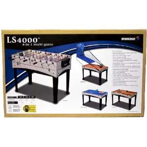  Sportcraft 47 LS 4000 4 in 1 Multi Game Table Toys 