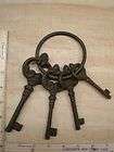 cast iron skeleton keys on ring 3 5 to