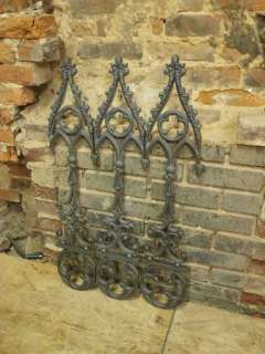 Victorian Cast Iron Fence Section Ornate Trellis Ornate 2 GARDEN 