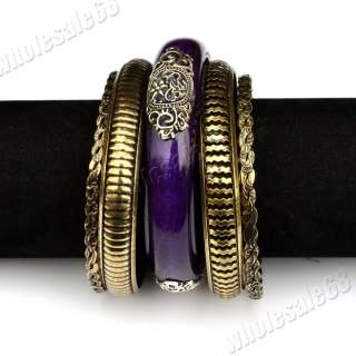   lots VTG wood men/women mixed bracelet bangle Cuff Jewelry sets  