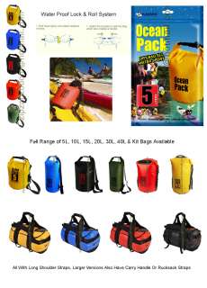 Karana Ocean Dry Pack Waterproof Kayak Shoulder Bag 10L  