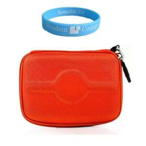 Durable Nylon Orange Waterproof Case for Garmin 4.3 inch GPS 