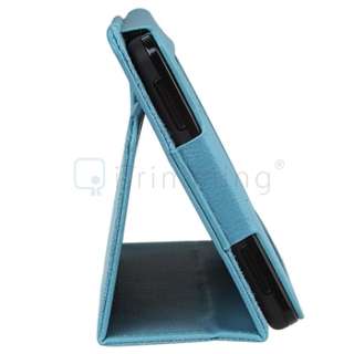 For Kindle Fire Folio Case with Stand Cover/Car Charger/USB/Stylus 