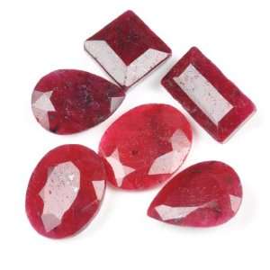   138.00 Ct Ruby Mixed Shape Loose Gemstone Lot Aura Gemstones Jewelry