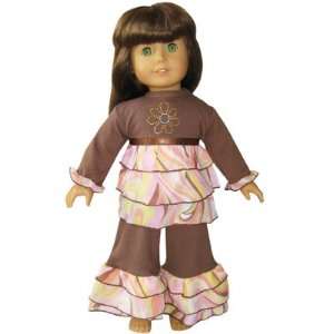   Chocolate Rumba outfit fits AMERICAN GIRL DOLL clothes Toys & Games
