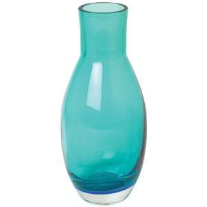  Aqua Glass Small Bud Vase: Home & Kitchen