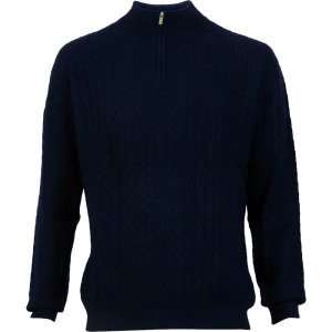  Bugatchi 1/2 Zip Cashmere Sweater Mens