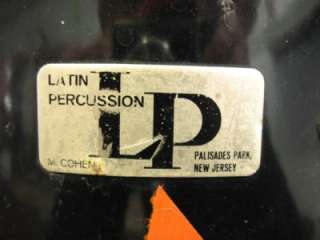 vtg Latin Percussion Tumbadora LP Conga Drum Fiberglass w/Stand  