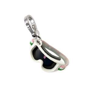    Juicy Couture Ski Goggle Fashion Charm Zipper Pull Jewelry