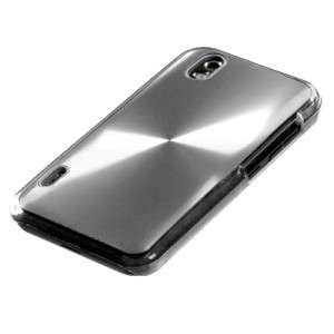 LG MARQUEE LS855 Sprint Boost Mobile Silver Metal Modern Clear Case 