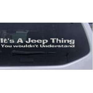  You Wouldnt Understand Off Road Car Window Wall Laptop Decal Sticker 