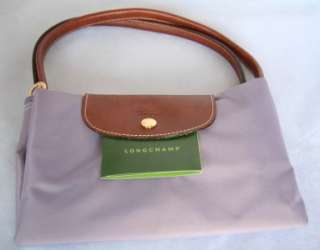 Longchamp Le Pliage Nylon Tote Bag Lavender New Large  