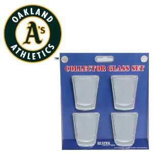  Hunter Oakland Athletics Collector Set (4 Pack) Sports 