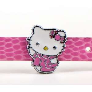  ~Hello Kitty~ Girls Pink Leather Charm Bracelet  Children 
