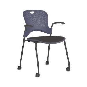  Stackable Caper Side Chair by Herman Miller   Black Frame 