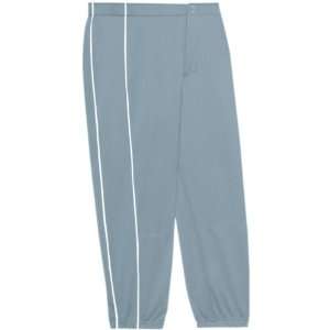 19645 Women s Low Rise Softball Pants With Piping Blue Grey/White Wxl 