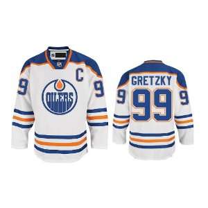 2012 New NHL Edmonton Oilers #99 Gretzky White Ice Hockey Jerseys Size 