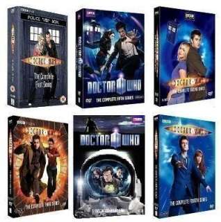 DOCTOR WHO DVD SEASONS 1 6 COMPLETE SET NEW.   