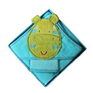  Tuc Tuc Hooded Baby Bath Towel Set. Selvatic Collection 