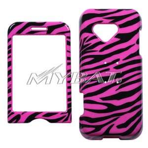  HTC G1 Zebra Skin Hot Pink Phone Protector Cover 