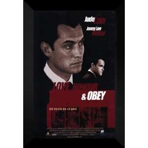  Love, Honour and Obey 27x40 FRAMED Movie Poster   A