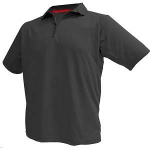  Phiten Titanium Evolution Polo Shirt Small Black Sports 