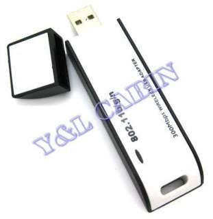 USB 2.0 to Wireless LAN Network Ethernet Card Adapter WiFi 802.11G/B/N 