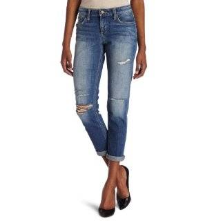 Joes Jeans Womens Destroyed Easy Fit Crop Jean