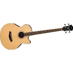  Ibanez AEB5E Acoustic Electric Bass (Natural) Musical 