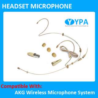 YPA MM2 C4A Headset Mic For AKG PT Wireless Microphone  