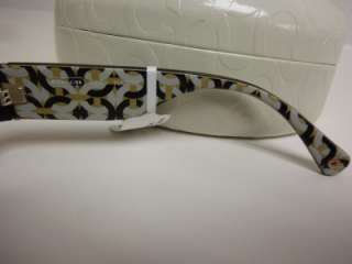   Signature Tortoise Silver White Sunglasses Womens S2009 Case Cloth New