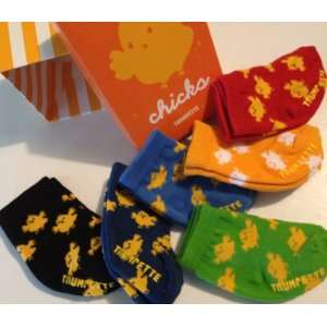  Trumpette Chicks Baby Socks  Gift Boxed Set of 6 Pair 