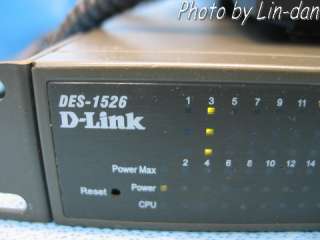 Link DES 1526 24 Port PoE Switch 4 IP Phone/IP Camera  