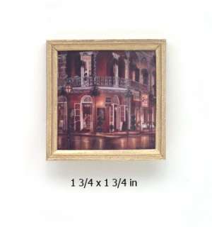 Dollhouse Miniature Framed Picture #HC24  