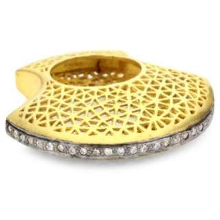 Kanupriya Heritage Collection 22k Gold Plated Ring   designer shoes 