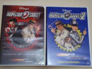   INSPECTOR GADGET 1 & 2 2 Movie Two Disc DVD Set Both Gaget Movies