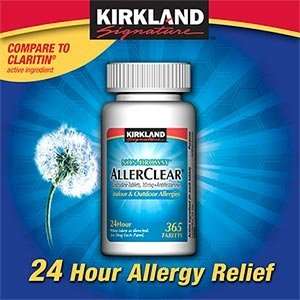  Kirkland Signatur AllerClear Non Drowsy Loratadine, 10 Mg 