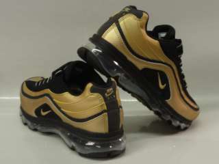 Nike Air Max 24 7 Black Gold Sneakers Kids GS Sz 6  