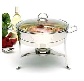 Norpro Stainless Steel 6Qt Chafing Dish W/Lid 3518  
