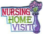 Boy/Girl NURSING HOME VISIT Fun Patches GUIDES/ SCOUTS  