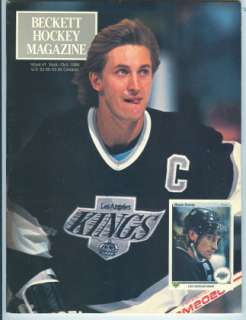 1990 Beckett Hockey Magazine #1 Wayne Gretzky   Kings  