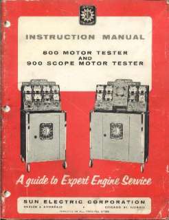 the 4 sun electric corporation test equipment instruction manuals and 